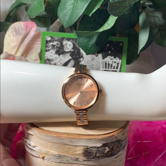 Kate Spade watch Holland rose dial 2-tones euc - Picture 4 of 8